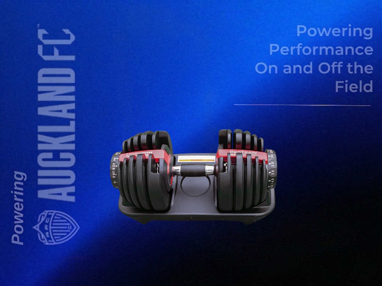 Adjustable Dumbbell Set Black & Red- 24 kg (Set of 2)
