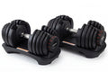 Adjustable Dumbbell Set Black - 40 kg (Set of 2)