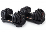 Adjustable Dumbbell Set Black - 40 kg (Set of 2)