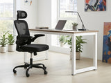 Etan Computer Desk 140 & Molina Mesh Task Chair Black+Black (Combo)