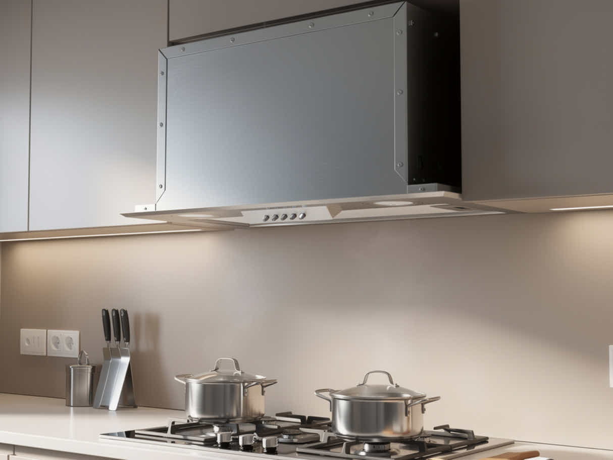 Midea 52 cm Rangehood - Integrated Powerpack