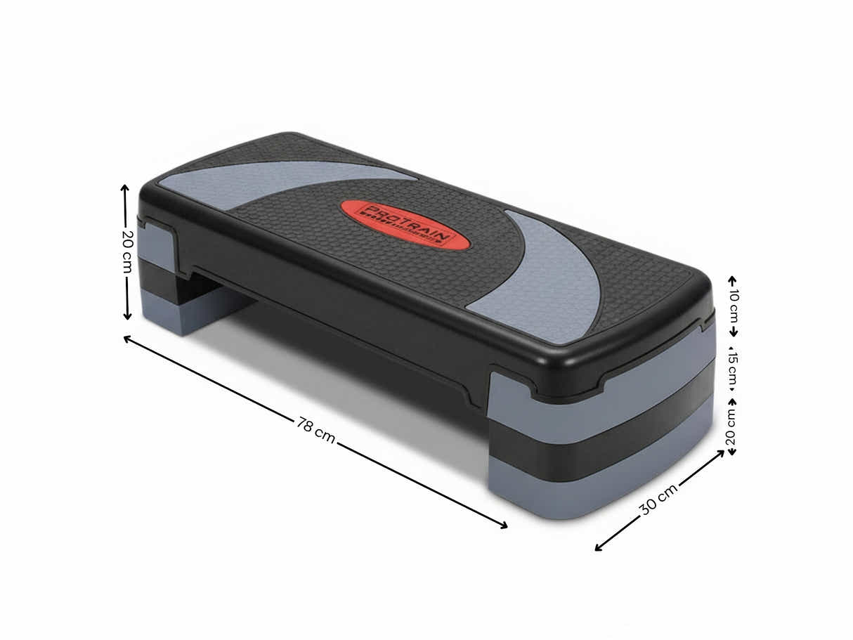 3-Level Aerobic Step - 10 cm / 15 cm / 20 cm