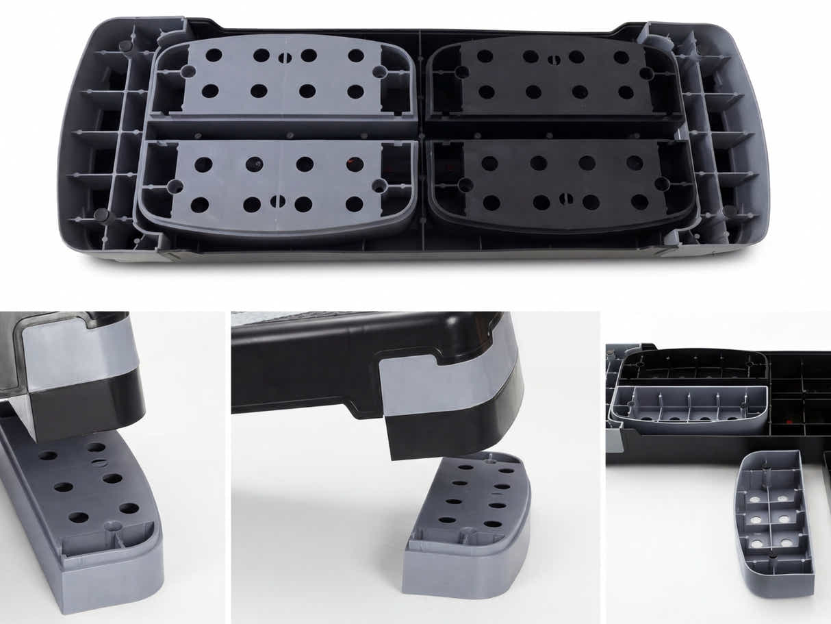 3-Level Aerobic Step - 10 cm / 15 cm / 20 cm