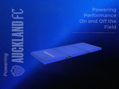 Folding Exercise Mat - Blue