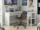 Korr Corner Office Desk & Rocket Wooden Executive Office Chair