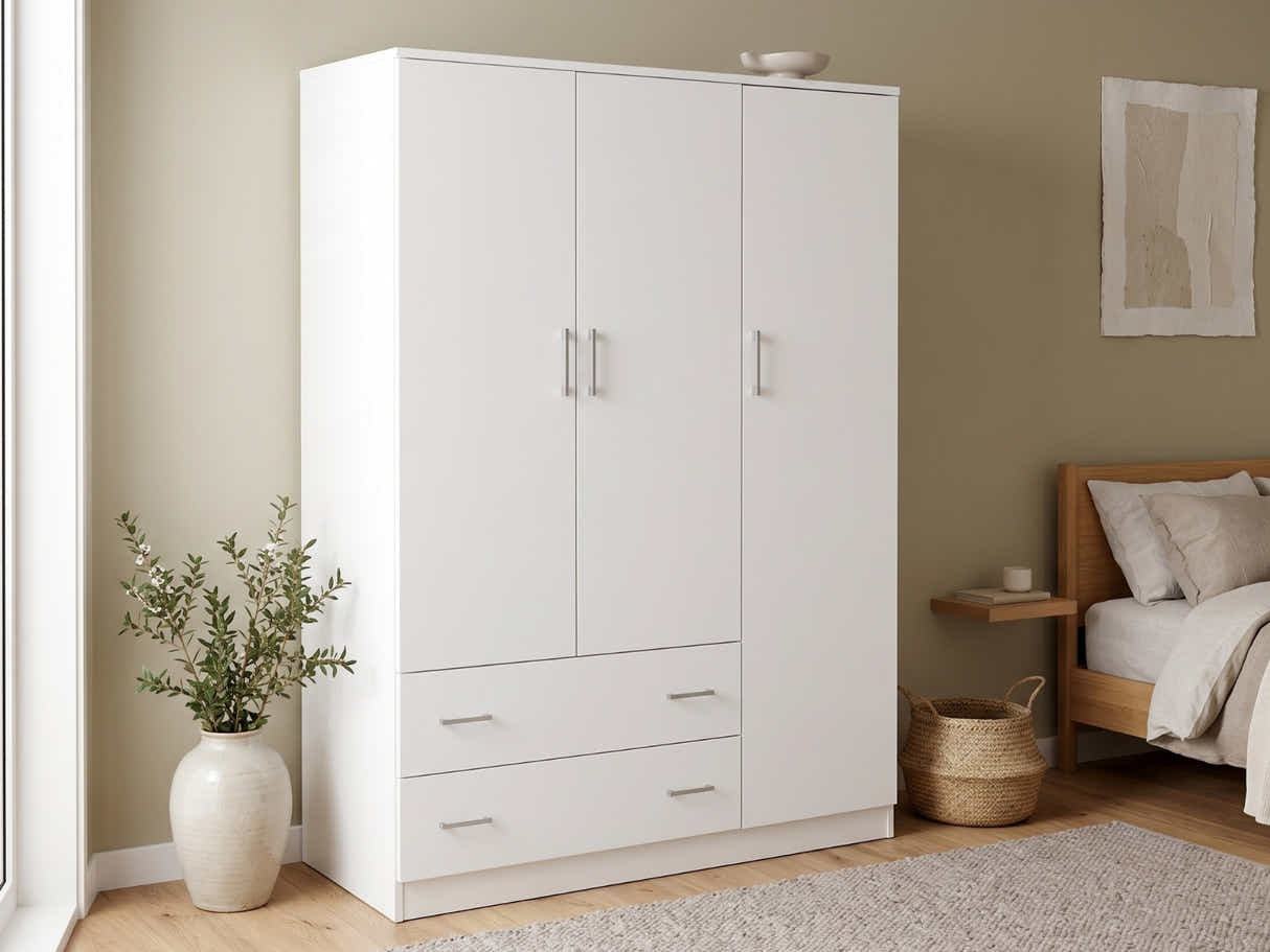 Klader 3-Door Wardrobe