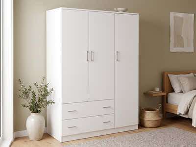Klader 3-Door Wardrobe