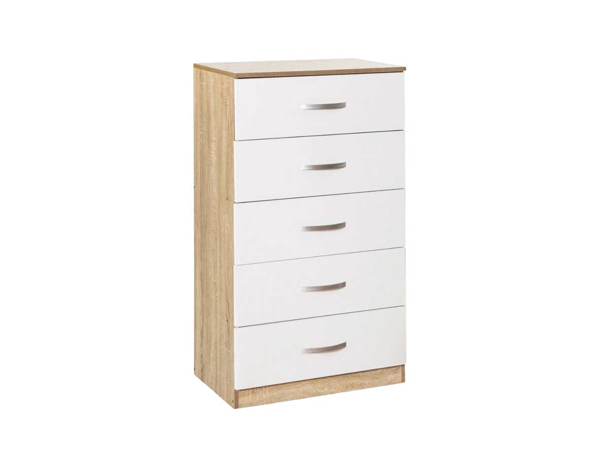 Escot 5-Drawer Tallboy
