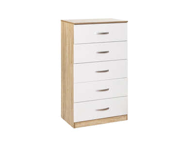 Escot 5-Drawer Tallboy