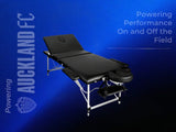 3-Fold Portable Aluminum Massage Table - Black