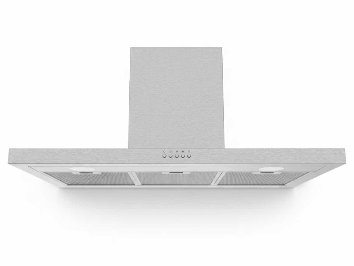 Midea 90 cm T-Shape Rangehood Silver