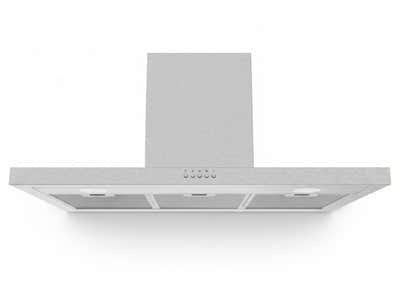 Midea 90 cm T-Shape Rangehood Silver
