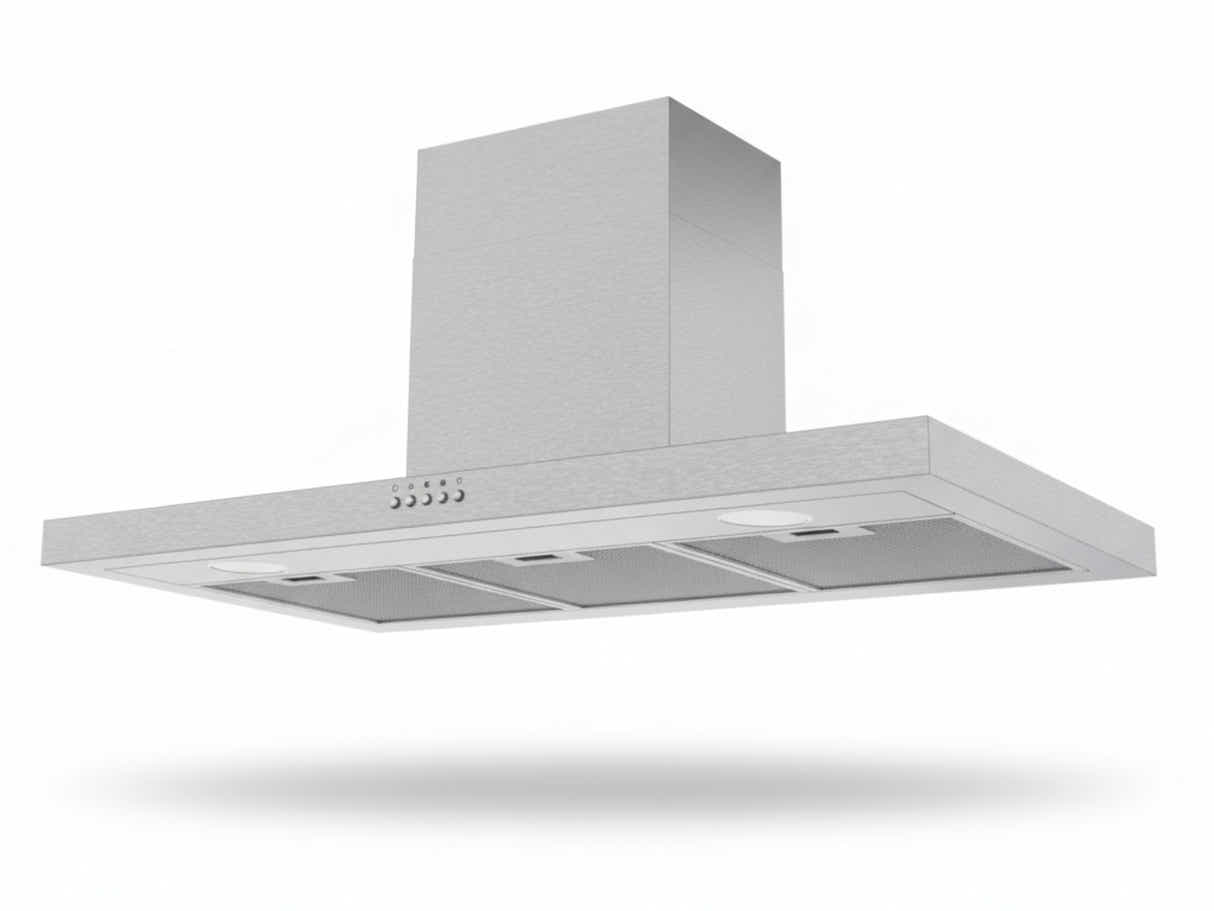 Midea 90 cm T-Shape Rangehood Silver