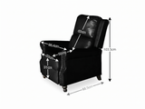Nilsson PU Leather Recliner Chair - Black