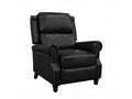 Nilsson PU Leather Recliner Chair - Black