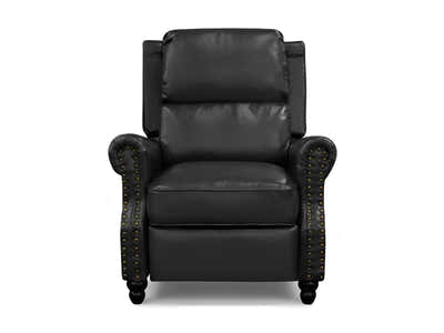 Nilsson PU Leather Recliner Chair - Black