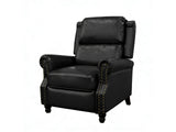 Nilsson PU Leather Recliner Chair - Black
