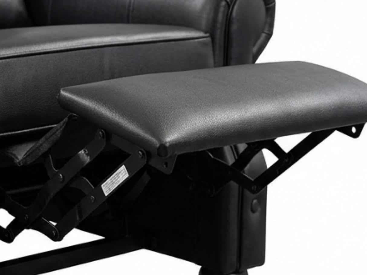 Nilsson PU Leather Recliner Chair - Black