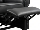 Nilsson PU Leather Recliner Chair - Black