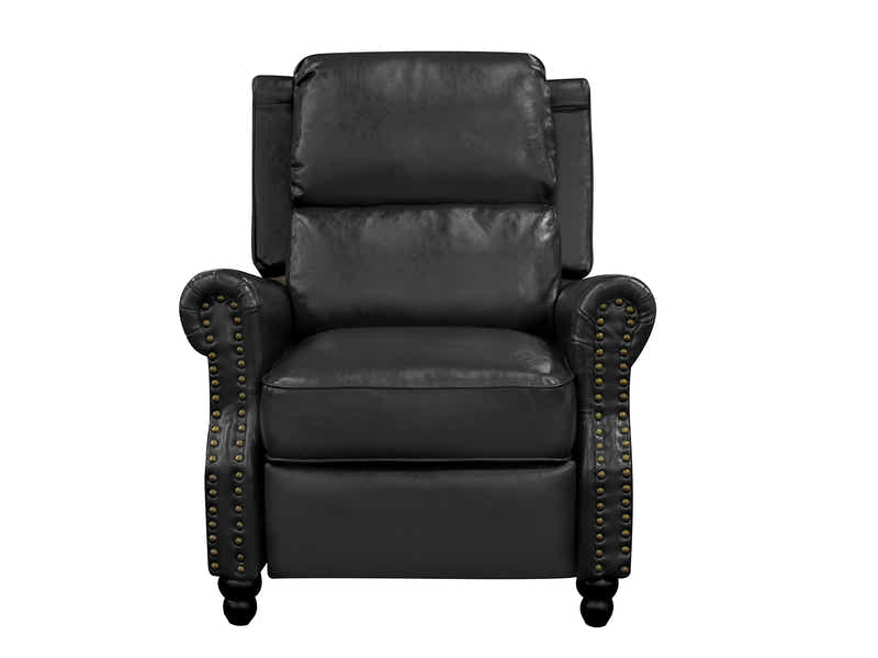 Nilsson PU Leather Recliner Chair - Black