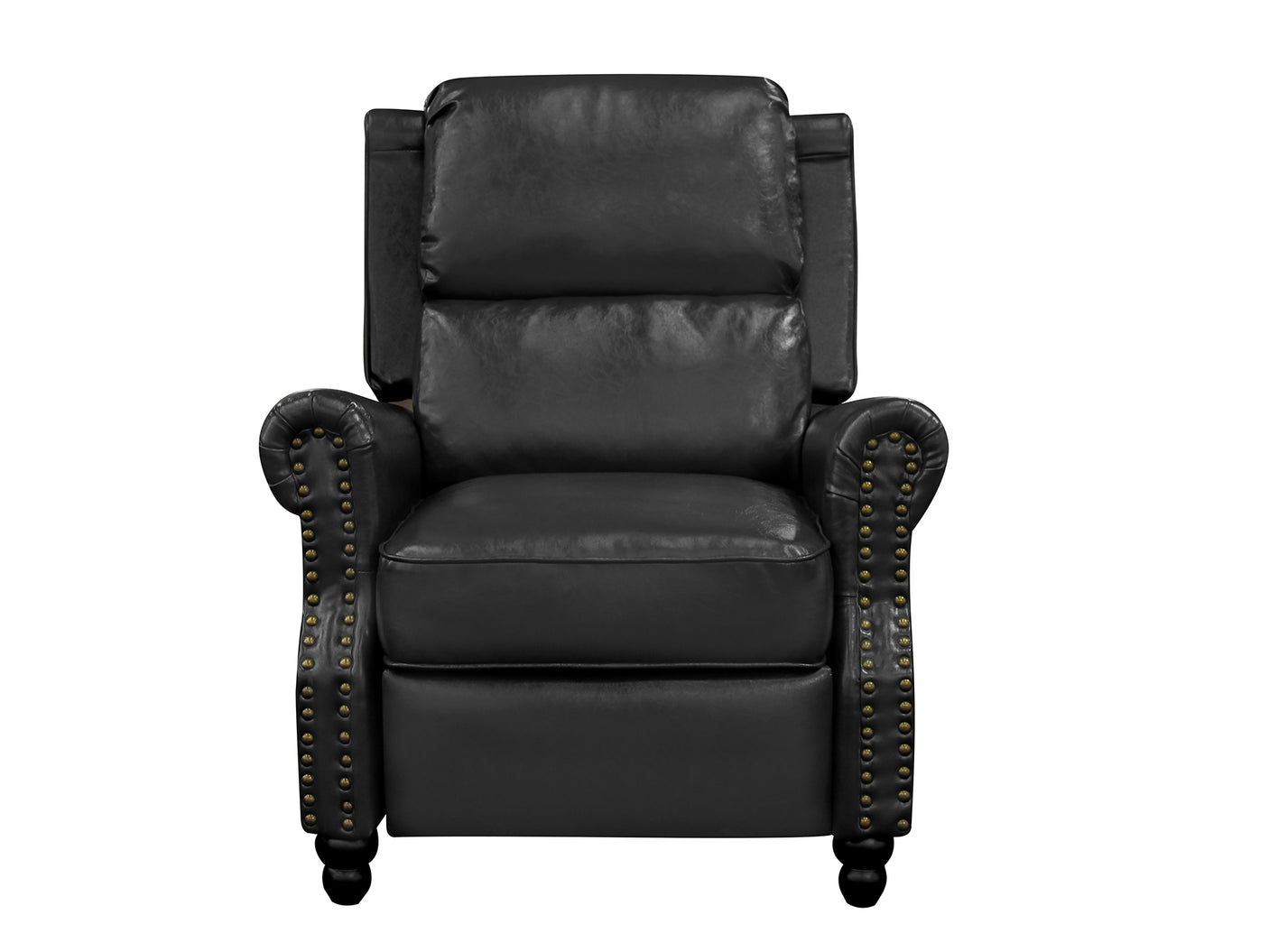 Nilsson Push Back Chair PU Black