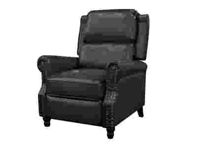 Nilsson PU Leather Recliner Chair - Black