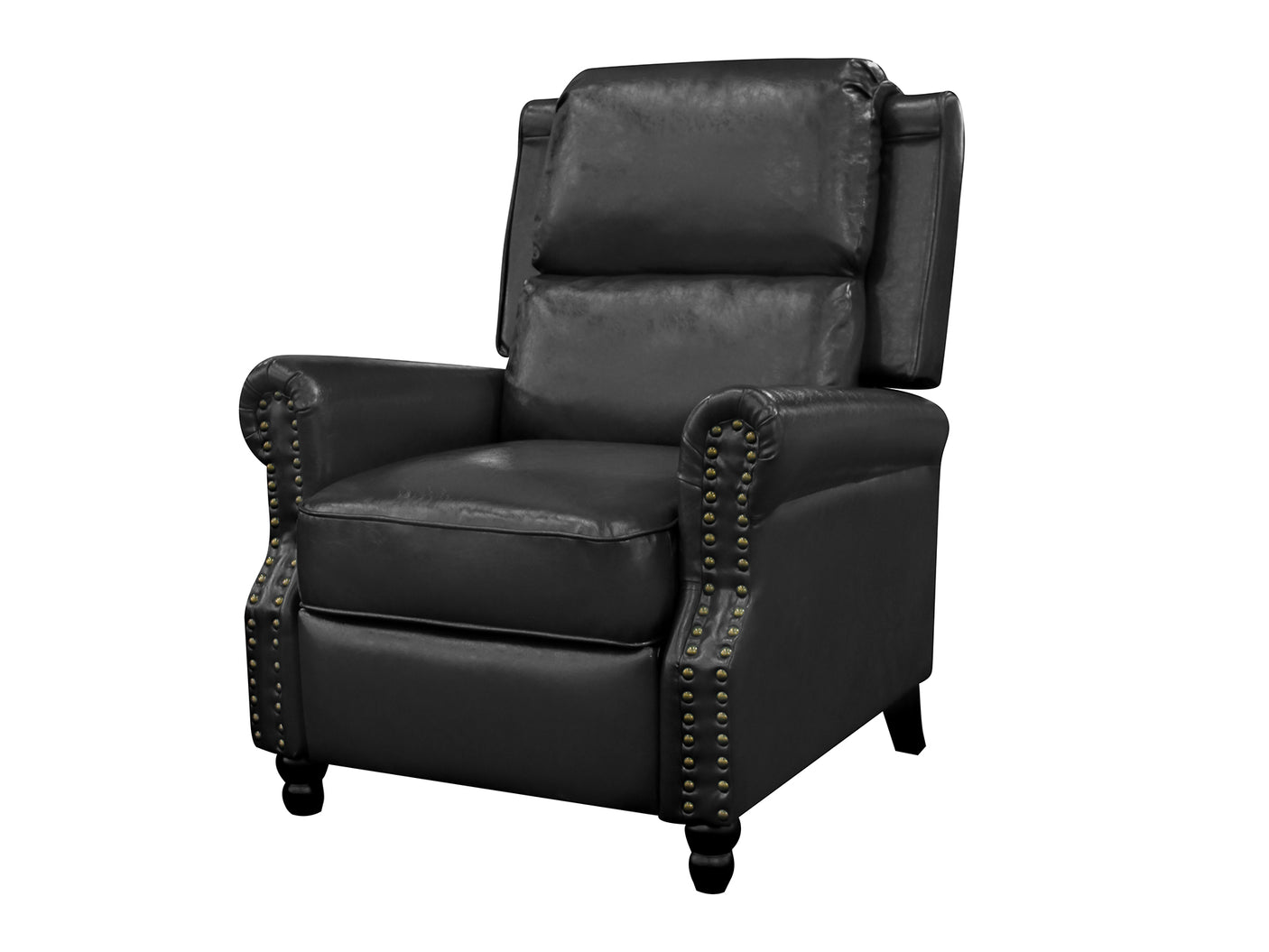 Nilsson Push Back Chair PU Black