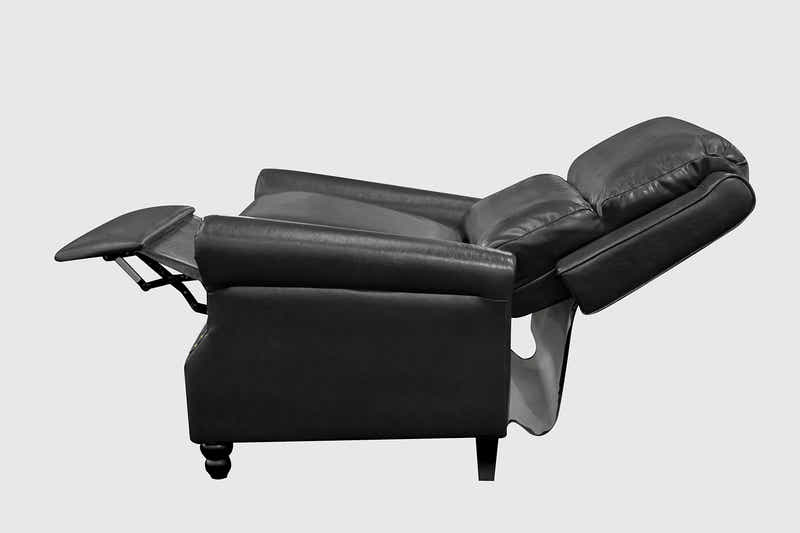 Nilsson PU Leather Recliner Chair - Black