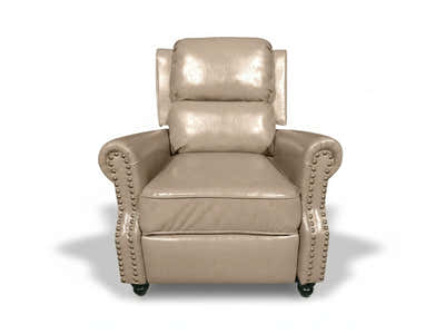 Nilsson PU Leather Recliner Chair - Khaki