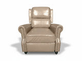 Nilsson PU Leather Recliner Chair - Khaki