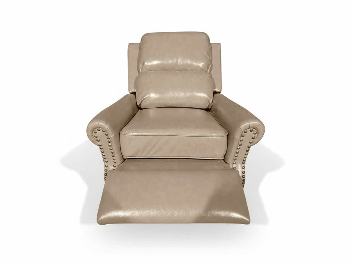 Nilsson PU Leather Recliner Chair - Khaki