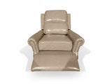 Nilsson PU Leather Recliner Chair - Khaki
