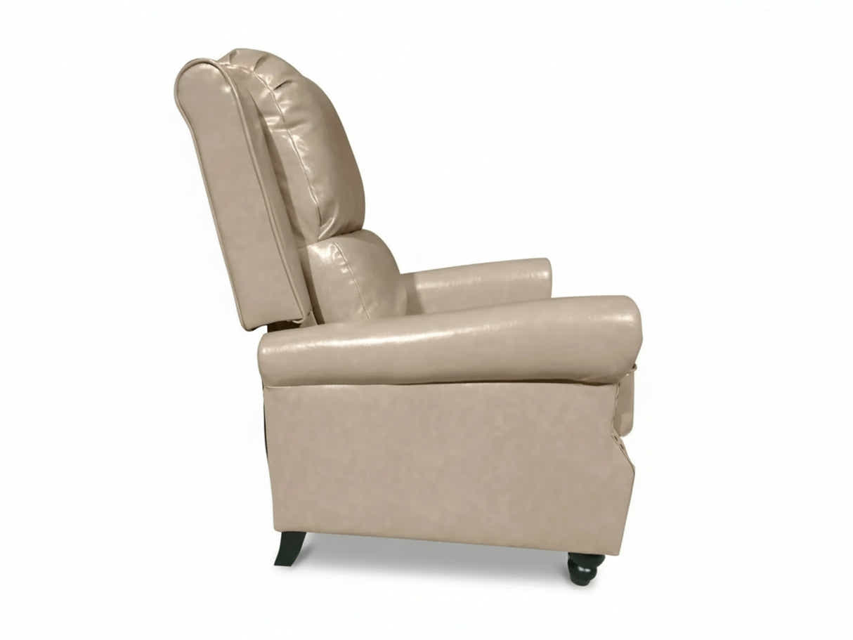 Nilsson PU Leather Recliner Chair - Khaki