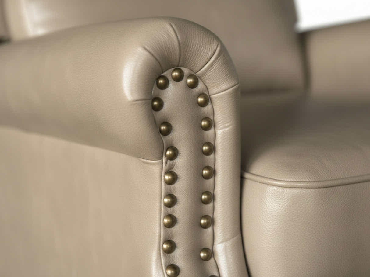 Nilsson PU Leather Recliner Chair - Khaki
