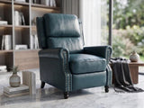Nilsson PU Leather Recliner Chair - Blue