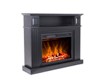 Mantel Electric Fireplace Suite - Black