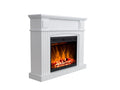 Mantel Electric Fireplace Suite - White