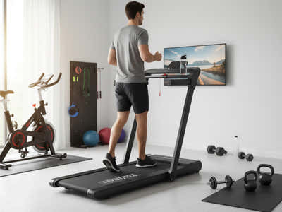 Treadmill With Large Display Holder - 45 cm