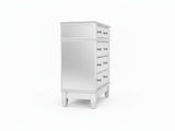 Mirrored 4-Drawer Chest