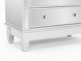 Mirrored 4-Drawer Chest