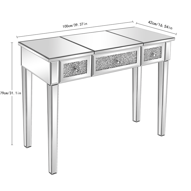 Mirrored Dressing Table