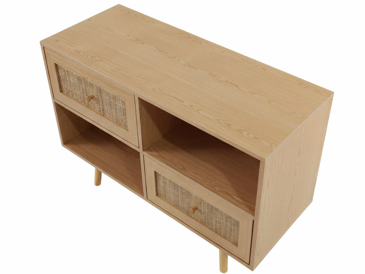 Atlantic Rattan Entertainment Unit - 97 cm