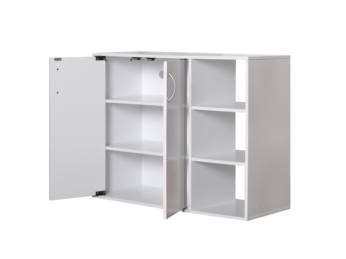 Okura Shoe Cabinet 2 Door White