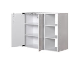 Okura Shoe Cabinet 2 Door White