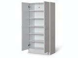 Clevedon 2-Door Shoe Storage Cabinet - White