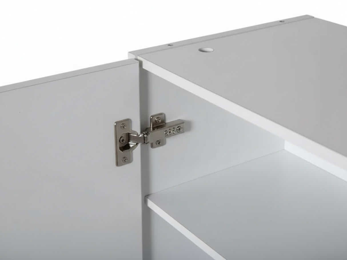 Clevedon 2-Door Shoe Storage Cabinet - White