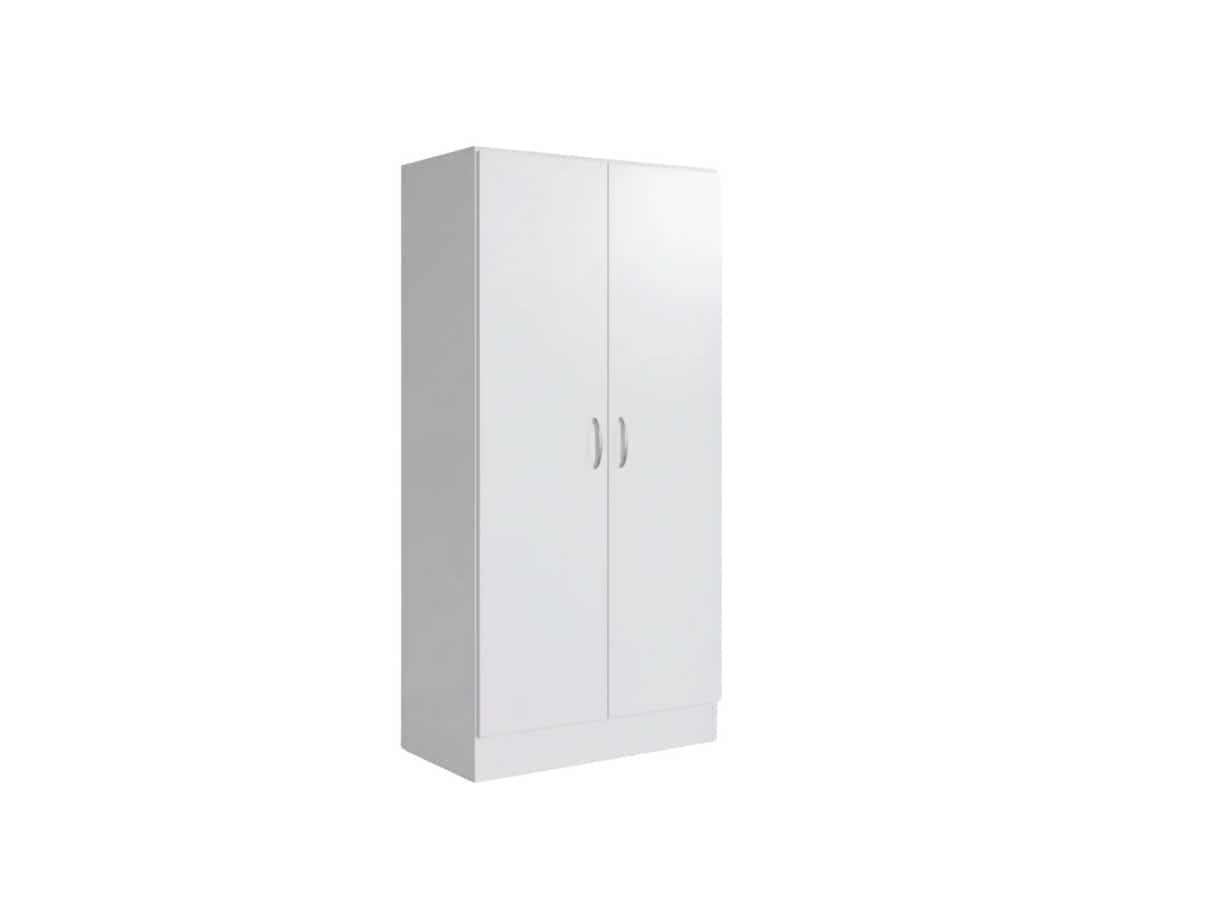Clevedon 2-Door Shoe Storage Cabinet - White