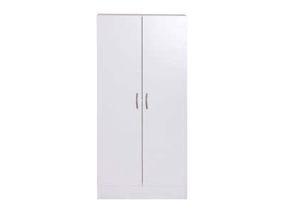 Clevedon 2-Door Shoe Storage Cabinet - White