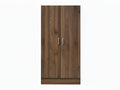 Clevedon 2-Door Shoe Storage Cabinet - Walnut