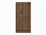 Clevedon 2-Door Shoe Storage Cabinet - Walnut